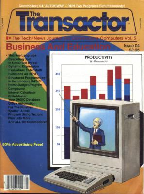 [Cover Page of The Transactor Volume 5, Issue 4: Business and Education]