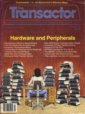 [Cover Page of The Transactor Volume 5, Issue 5: Hardware and Peripherals]