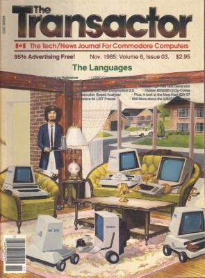 [Cover Page of The Transactor Volume 6, Issue 3: The Languages]