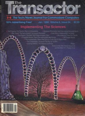 [Cover Page of The Transactor Volume 6, Issue 4: Implementing The Sciences]